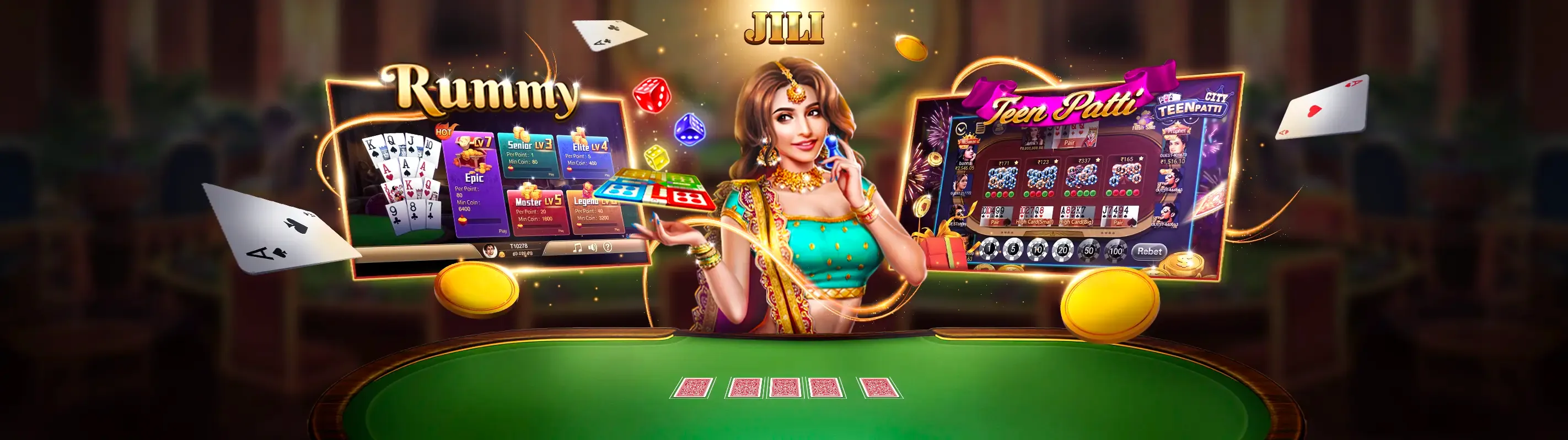 Sân chơi casino trực tuyến Vipbet Win với dealer người thật